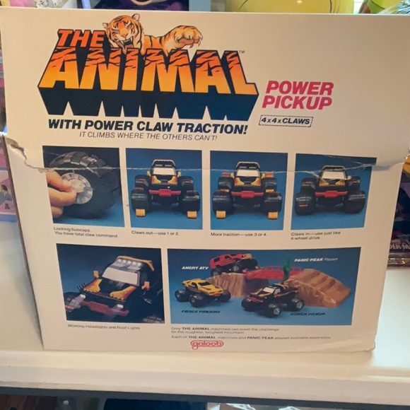 1984 VINTAGE GALOOB THE ANIMAL WITH POWER CLAW TRACTION - Picture 2 of 5
